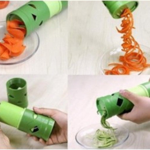 Processing Garnis Spiral Slicer Peeler Cutter Nicer Garnish spiralizer Kitchen Tool Vegetable Fruit Veggie Twister Cutter Slicer