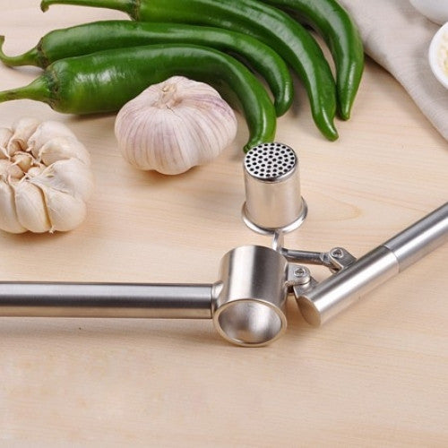 Ginger Garlic Press Kitchen Gadgets Accessories Kitchen Accessories	Garlic Crusher Stainless Steel Quick Hand Squeeze